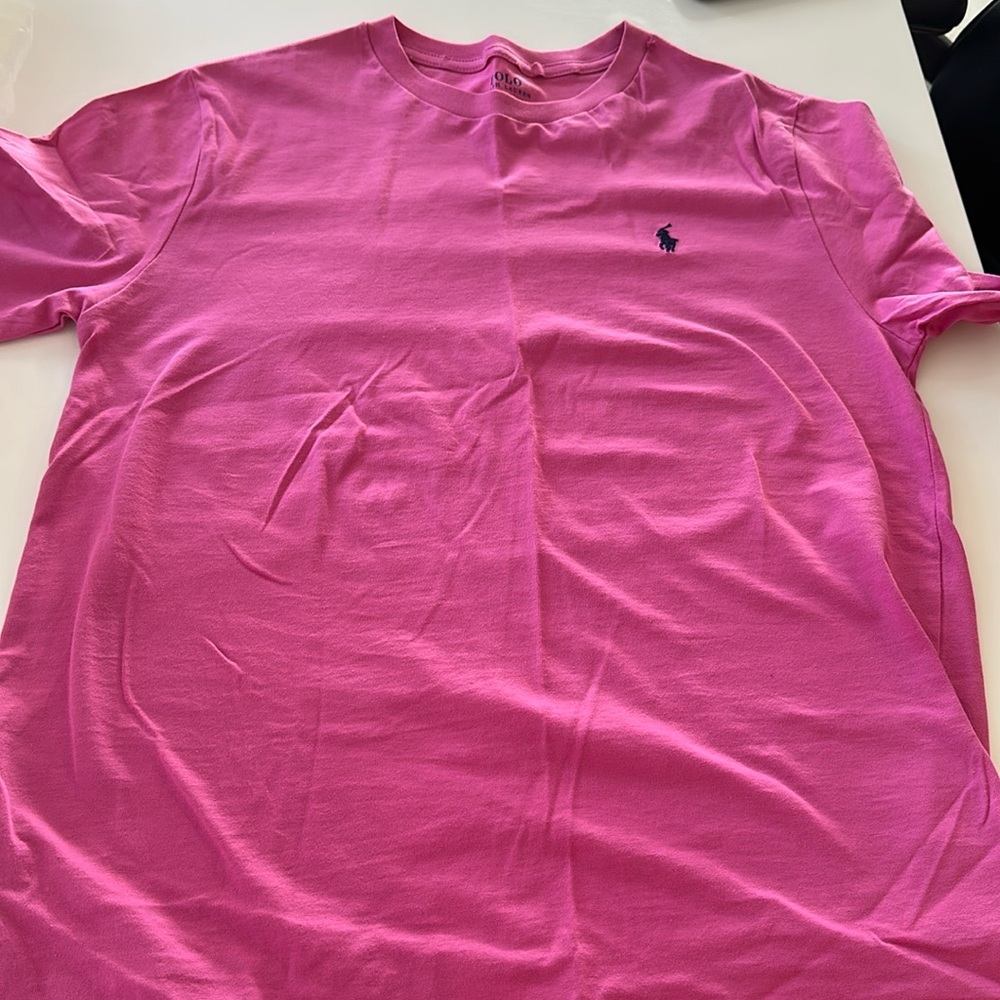 Polo tee pink